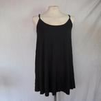 Leuk zwart damesshirt.Spaghettibandjes.Mt 36.Merk Divided, ., Zwart, Ophalen of Verzenden, Zo goed als nieuw