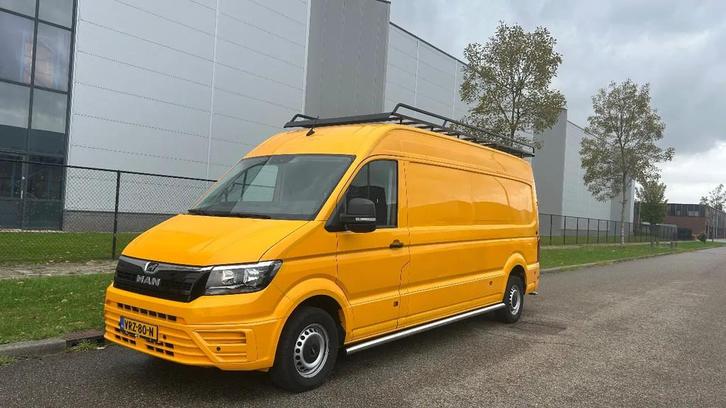 MAN TGE 2.0TDI 140PK L5 | automaat | betimmerd | carplay, Auto's, Bestelauto's, Te koop, MAN, Diesel, Euro 6, Handgeschakeld, Origineel Nederlands