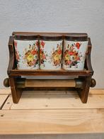 Vintage Houten Kruidenrekje, Huis en Inrichting, Ophalen of Verzenden
