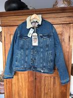 Guess Teddy Sherpa Denim Jas Maat XL (Nieuw), Blauw, Ophalen of Verzenden, Guess, Maat 56/58 (XL)