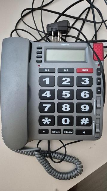 Profoon TX800 Senioren telefoon beschikbaar voor biedingen