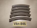 Vk-846 N Spoor gebogen Rails 9120 Fleischmann LB, Hobby en Vrije tijd, Modeltreinen | N-Spoor, Gebruikt, Gelijkstroom, Fleischmann