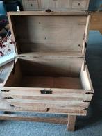 Leuk houten bruin stevige leuke  opbergkist kist 5- ophalen, Ophalen of Verzenden, 50 tot 100 cm, Minder dan 50 cm, Minder dan 50 cm