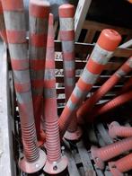 Flexibele rubberen afzetpalen 80 cm rood wit rubber, Gebruikt, Overige typen, Rubber, Ophalen of Verzenden