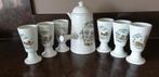Frans servies voor koffie,  thee, choco....., Ophalen of Verzenden