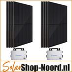 8 stekkerklare zonnepanelen 410 wp full black, Nieuw, Compleet systeem, Ophalen of Verzenden, 200 wattpiek of meer