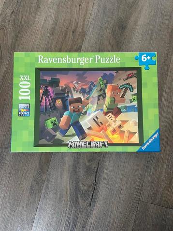 Minecraft Ravensburger Puzzel - 100 Stukjes beschikbaar voor biedingen