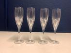 Four Crystal champagne flutes, Antiek en Kunst, Ophalen of Verzenden