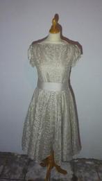 vintage bruidsjurk, trouwjurk, jurk, bruid, Ophalen of Verzenden, Gedragen, Overige kleuren, Trouwjurk
