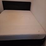 Boxspring, Ophalen, Zwart, Tweepersoons, Zo goed als nieuw