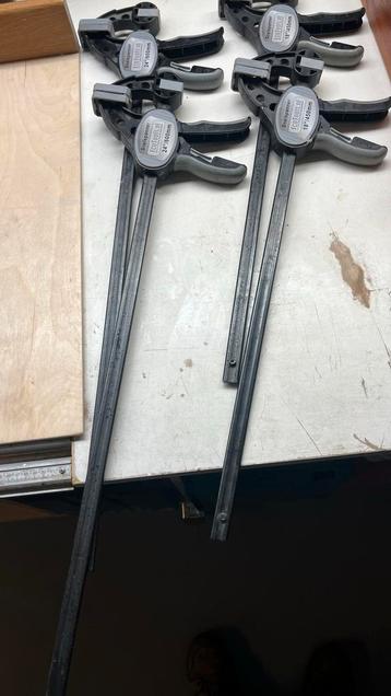 Snelspanners 600mm & 450mm - Set van 4 beschikbaar voor biedingen