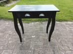 Sidetable. Zwart, Ophalen, Gebruikt, 50 tot 100 cm, 25 tot 50 cm