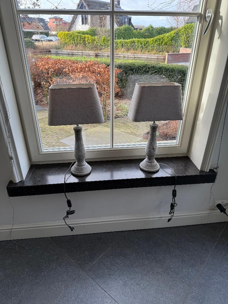 lampen op de vensterbank, 30 tot 60 watt, Natuursteen look, Overige typen, Zo goed als nieuw