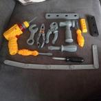 leuke kinder werkbank met gereedschap en veiligheidsbril, Kinderen en Baby's, Speelgoed | Overig, Ophalen, Zo goed als nieuw, Jongen