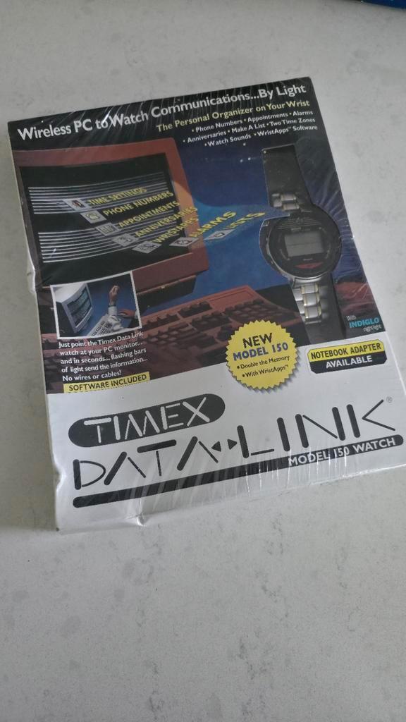 Uniek! Timex-Microsoft Data Link 150 smartwatch, Sieraden, Tassen en Uiterlijk, Horloges | Heren, Nieuw, Overige merken, Ophalen of Verzenden