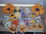 bloemen kunst diverse materialen partijtje bloem, Ophalen of Verzenden, Nieuw, Binnen