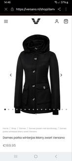 Versano winterjas, Kleding | Dames, Jassen | Winter, Versano, Zwart, Nieuw, Ophalen of Verzenden