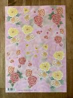 Knipvel Anne Design - bloemen, Hobby en Vrije tijd, Kaarten | Zelf maken, Ophalen of Verzenden, Nieuw, Natuur, Knipvel