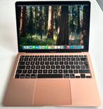 MacBook Air 13" 2020 - Intel i5 - Gold - 256 GB SSD - 8 GB, Gebruikt, 256 GB, Qwerty, 8 GB