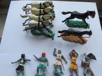 Set originele Timpo ridders en paarden (11 items), Verzenden, Gebruikt