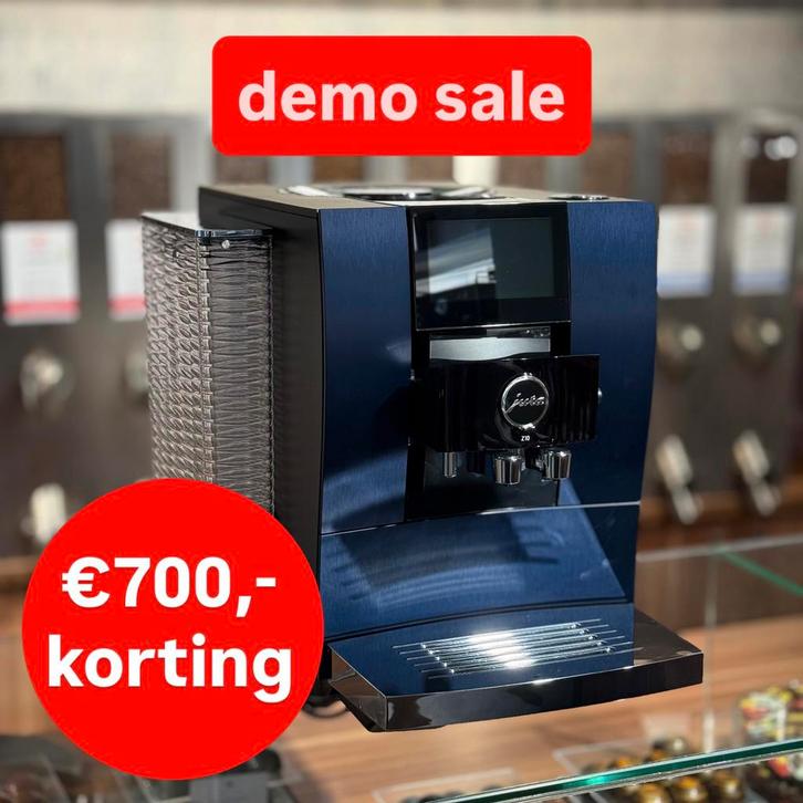 Jura Z10 Midnight Blue (EA) DEMO KORTING 25 maanden garantie, Witgoed en Apparatuur, Koffiezetapparaten, Zo goed als nieuw, Koffiebonen