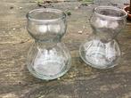 Vintage Hyacintvaas Bollenvaas Hyacint Vaas Glas Bollen, Huis en Inrichting, Woonaccessoires | Vazen, Ophalen, Overige kleuren