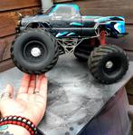 HPI Wheely King 4x4 Brushless Monster Truck, Hobby en Vrije tijd, Elektro, Gebruikt, Auto offroad, Ophalen of Verzenden