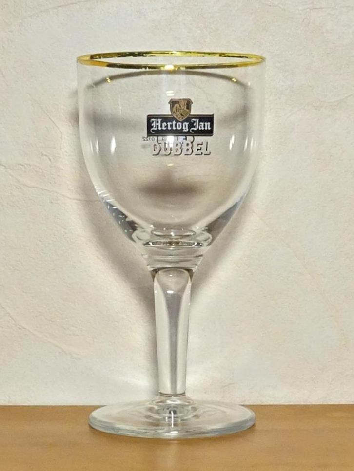 Hertog Jan Dubbel glas, Verzamelen, Biermerken, Zo goed als nieuw, Glas of Glazen, Hertog Jan, Ophalen of Verzenden