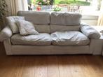 2 tweezitsbanken Poltrona Frau wit leer, Gebruikt, 150 tot 200 cm, Tweepersoons, Leer