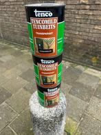 3x 1 ltr Tuinbeits  donker bruin  transparant, Ophalen of Verzenden, Nieuw, Beits