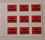 WERKVERKEER (sticker), Ophalen of Verzenden, Nieuw, Bus of Vrachtwagen, Tekno
