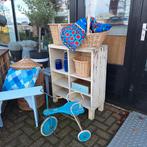 Franse brocante vakkenkast, Antiek en Kunst, Curiosa en Brocante, Ophalen