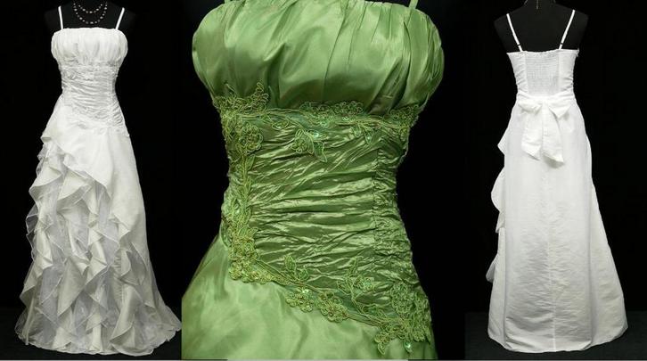 nieuwe galajurk maat 36-38 en 40-42 wit, Kleding | Dames, Gelegenheidskleding, Nieuw, Galajurk, Maat 38/40 (M), Wit, Ophalen of Verzenden