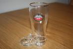 Kleine Amstel bierglas-laars – met misdruk logo [15,9 cm], Ophalen of Verzenden, Zo goed als nieuw, Glas of Glazen, Amstel