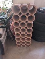 8 terracotta wijnrek voor 24 flessen wijn, Ophalen, Zo goed als nieuw, Minder dan 50 cm