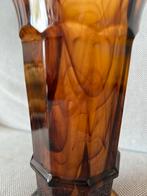 Art Deco Amber Cloud Vaas Davidson 1931, Ophalen of Verzenden