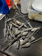 23x zeelood zie beschrijving, Watersport en Boten, Ophalen of Verzenden, Zo goed als nieuw, Dobber of Lood