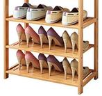 Houten schoenenrek, Huis en Inrichting, Kasten | Schoenenrekken, Ophalen, Gebruikt