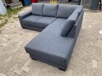 !!ACTIE!! Zwarte hoekbank, gratis levering, Ophalen of Verzenden, Zo goed als nieuw, 150 cm of meer, Vierpersoons of meer
