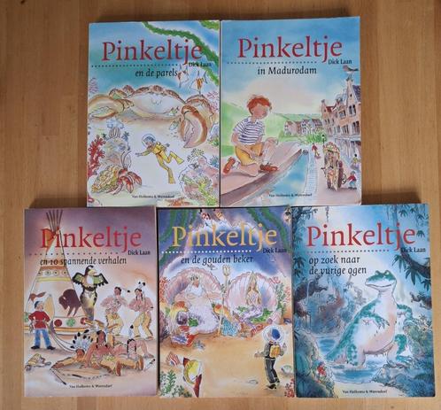Pinkeltje serie Dick Laan 5 stuks, Boeken, Kinderboeken | Jeugd | onder 10 jaar, Zo goed als nieuw, Ophalen of Verzenden