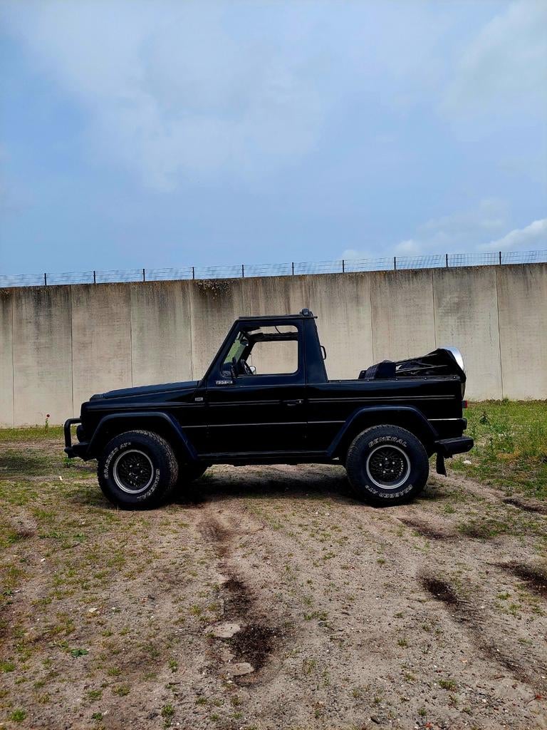 Geweldige G-Klasse cabrio. Absolute legende. Investeer nu!, Auto's, 4 cilinders, Zwart, Handgeschakeld, Particulier