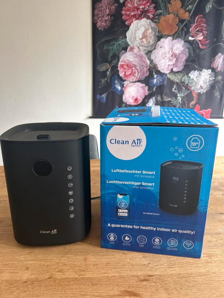 Clean Air Optima CA-604B Smart Luchtbevochtiger, Witgoed en Apparatuur, Luchtbehandelingsapparatuur, Nieuw, Luchtbevochtiger, Ophalen of Verzenden