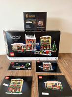 Lego kerst Main street 10308 incl verlichting, Kinderen en Baby's, Ophalen of Verzenden, Zo goed als nieuw