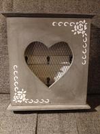 Sleutelkastje (nieuw) 9 haken Clayre & Eef, Huis en Inrichting, Woonaccessoires | Wanddecoraties, Ophalen of Verzenden