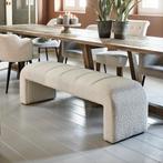 Riviera maison brera bench boucle bank, Huis en Inrichting, Ophalen, Zo goed als nieuw, Minder dan 10 m²