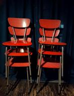 Rode formica stoeltjes, Ophalen, Gebruikt, Rood, Vijf, Zes of meer stoelen