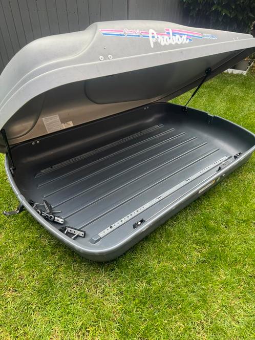 Comfort Probox Halfords Dakkoffer groot grijs, Auto diversen, Dakkoffers, Gebruikt, Ophalen