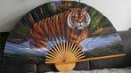Waaier XXL tijger gratis bezorging, Huis en Inrichting, Verzenden, Zo goed als nieuw