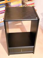 Audiokast Zwarte Verplaatsbare Audiomeubel Nachtkast NP€400, Ophalen, Minder dan 50 cm, Nieuw, Minder dan 100 cm