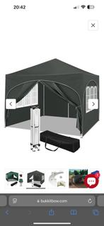 Easy up partytent 3x3 grijs, Tuin en Terras, Ophalen of Verzenden, Nieuw, Minder dan 5 meter, Opvouwbaar